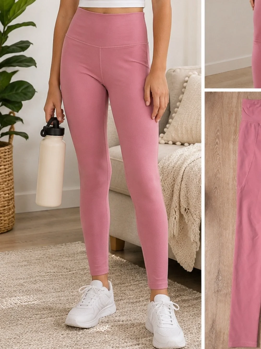 High-Waist Pink Active Leggings - Gap Kids XL 14/16 Workout Pants **2 for 20**